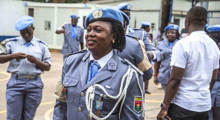 Top woman prison officer with UN Mission in CAR, wins first ever Trailblazer Award